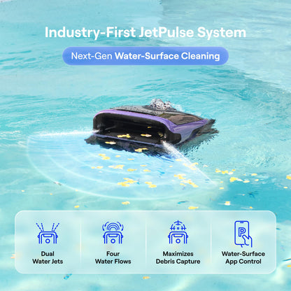 (2026 New) Beatbot Sora 70 Pool Vacuum Robot, 360° Top-to-Bottom Cleaning, Smart Surface Parking, 6L Capacity, 6800GPH Super Power for Above & In-Ground Pools Up to 3,200 sq. ft, Lilac